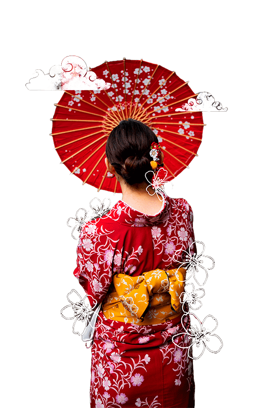 Japonaise kimono - Issho Ni